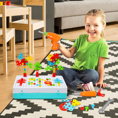 jeu de construction a visser coordination