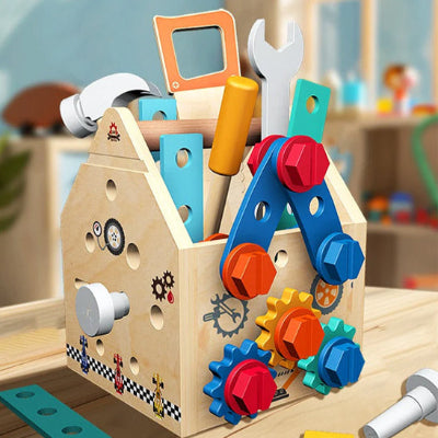 jeu de construction atelier bois
