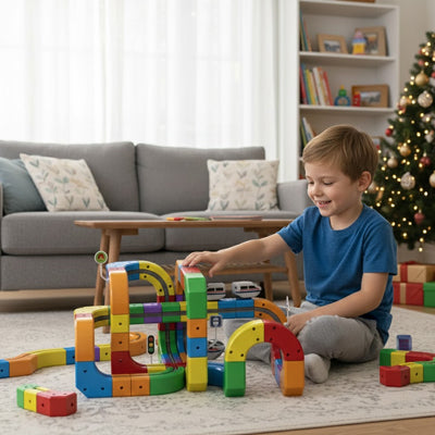 jeu de construction magnetique ludique