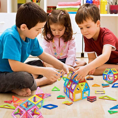 jeu de construction magnetique stable