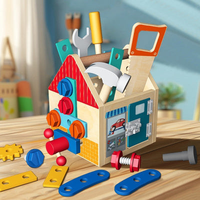 jeu de construction maison a outils