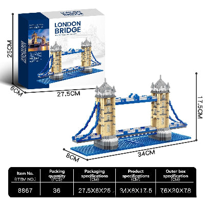 jeu de construction pont de londres