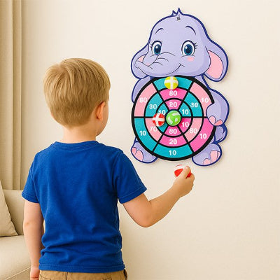 jeu de flechettes fixation adhesive