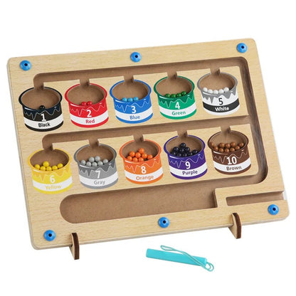 jeu de tri magnetique magiclab bois