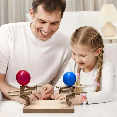 Jeu marionnettes de bataille |  Bambou