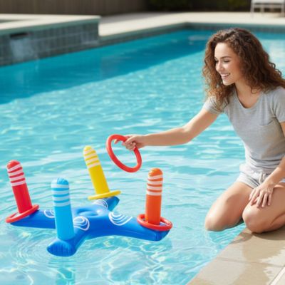 jeu piscine equilibre