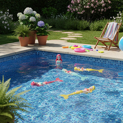 jeu piscine lumineux