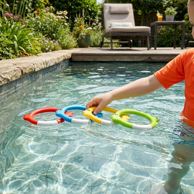 jeu piscine pvc