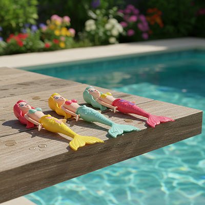 jeu piscine sirene