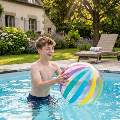 jeu pour la piscine rayure