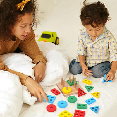 jeux de construction mere et fils