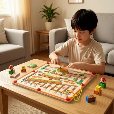 Jeux éducatifs | Labyrinthe magnétique