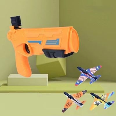 jouet avion orange
