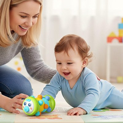 jouet bebe 1 an design pastel attractif