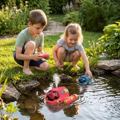 Jouet de bain bateau | Interactif
