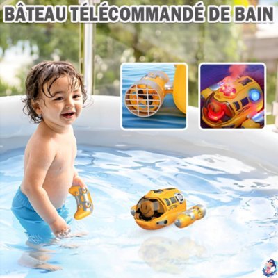 Jouet de bain bébé BATEAU™ - bebemam.com