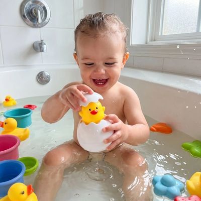 jouet de bain bebe compact