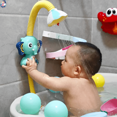 Jouet De Bain bébé Elephant Toys Water™ - bebemam.com
