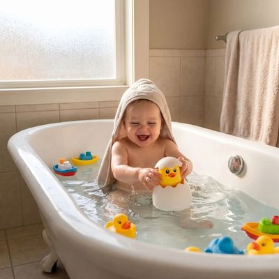 jouet de bain bebe emergent