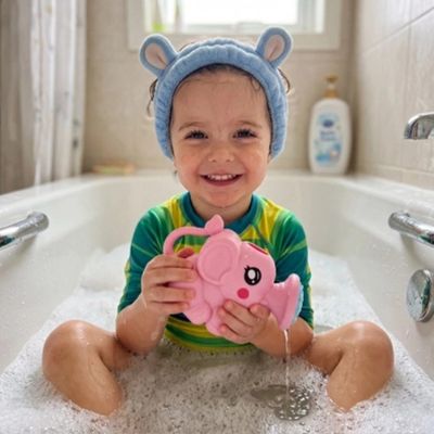 jouet de bain bebe rose