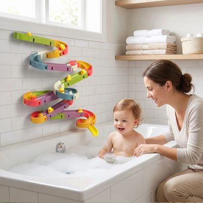 Jouet de bain bébé | Toboggans et canards