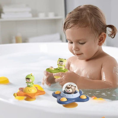jouet de bain design animaux rigolos