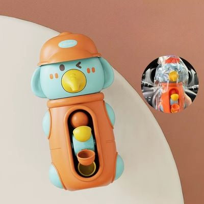 jouet de bain orange