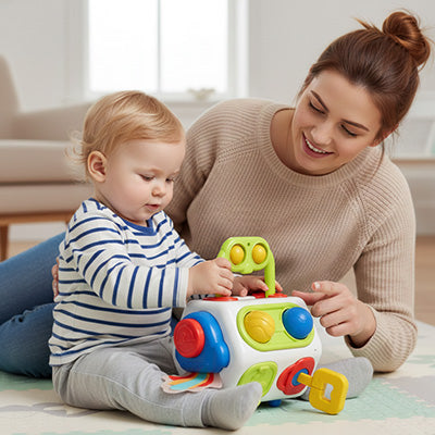 jouet pour bebe 18 mois couleurs vives contrastees