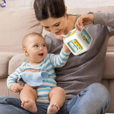 jouet pour bebe rubiks cube mere et fils