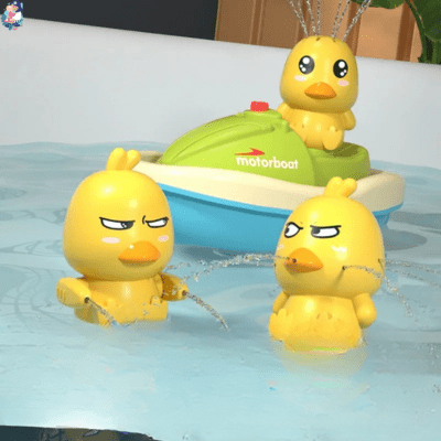 Jouets de bain à jet de canard WATTERS™ - bebemam.com