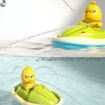 Jouets de bain à jet de canard WATTERS™ - bebemam.com