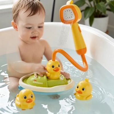 jouets de bain apaisants