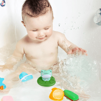 Jouets De Bain Électrique FROG™ - bebemam.com