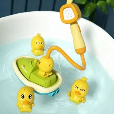 jouets de bain fluides