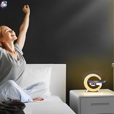 lampe de chevet design reveil en douceur