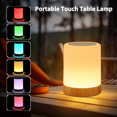 lampe de chevet tactile multicolore