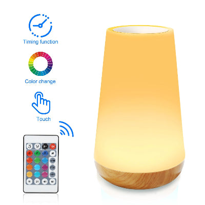 lampe de chevet tactile multicolore