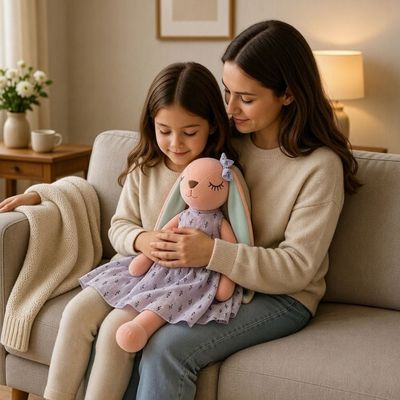 Lapin peluche | douceur emblématique