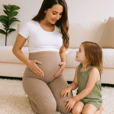 legging grossesse taille elastique souple