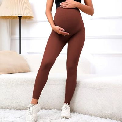 leggings de grossesse curry