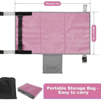 lit de voyage bebe rose