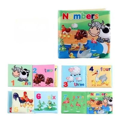 livre bebe en tissus nombre