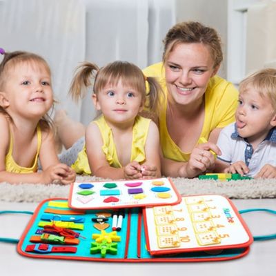 Livre d’activité bébé | Tableau Montessori