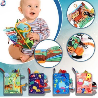Livre d'éveil Montessori ANIMAUX™ - bebemam.com