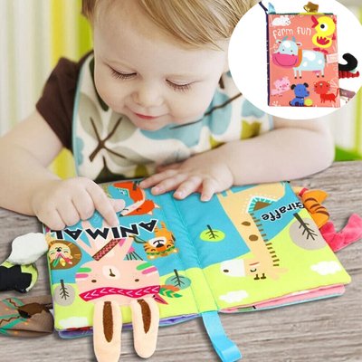 Livre d'éveil Montessori ANIMAUX™ - bebemam.com