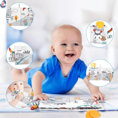Livre éducatif CRINKLY™ - bebemam.com
