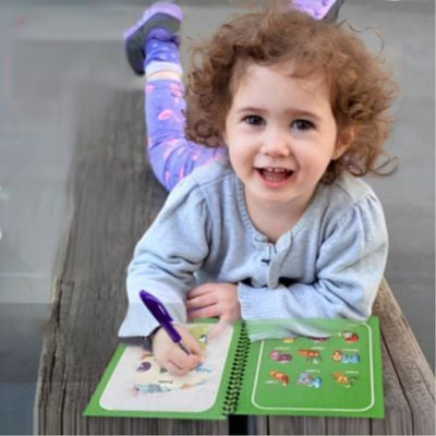 Livres de coloriage à l’eau | activité propre