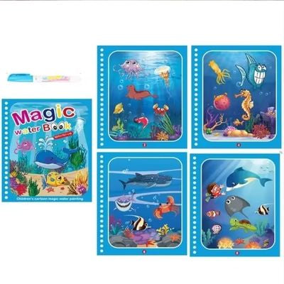 livres de coloriage a l eau ocean