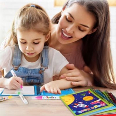 Livres de coloriage à l’eau | activité propre