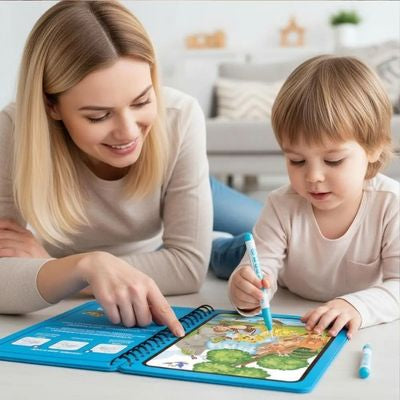 Livres de coloriage à l’eau | activité propre